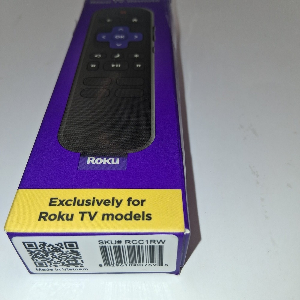 Roku Replacement TV Remote Control for Roku TV Models RCC1RW OEM